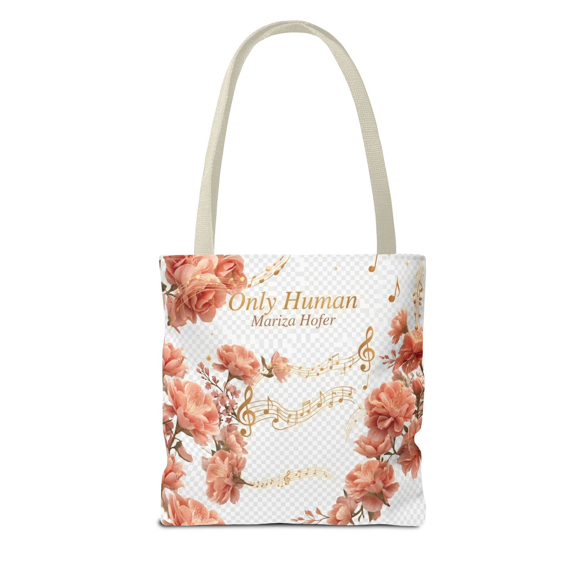 Only Human Mariza Hofer Floral Music Tote Bag