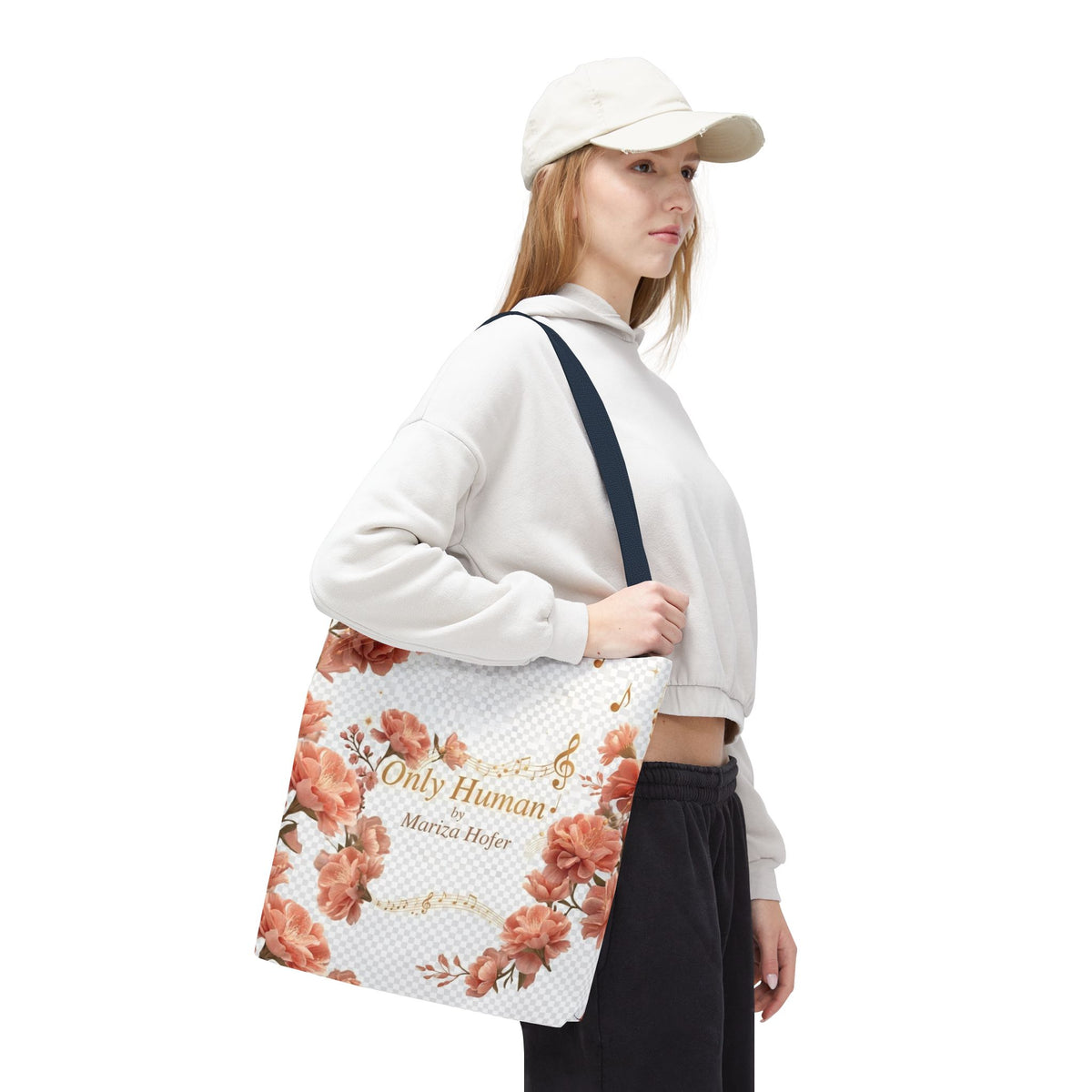 Only Human Mariza Hofer Floral Music Tote Bag