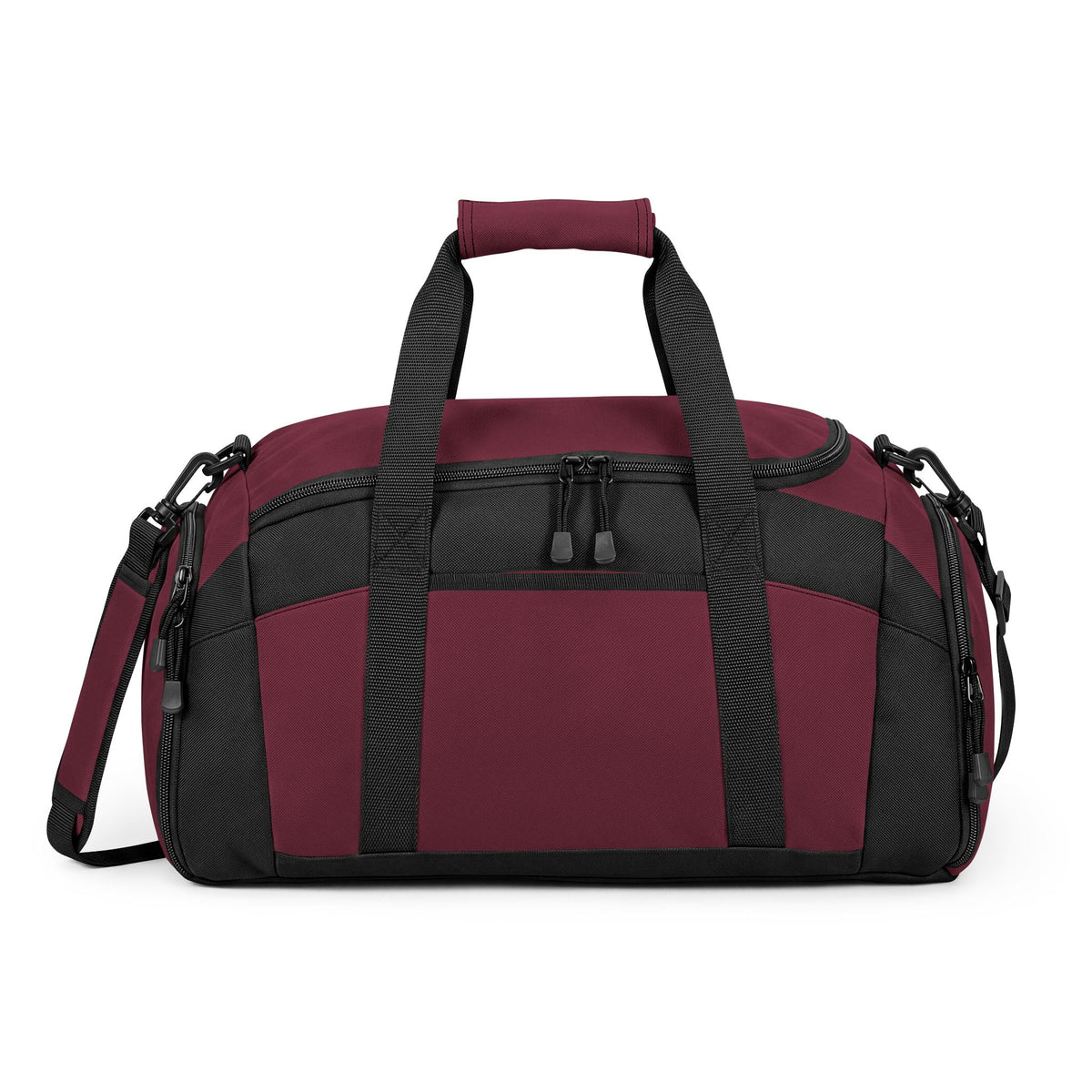 Embroidered Gold Monogram Gym Bag — Sparkle Initials Duffel