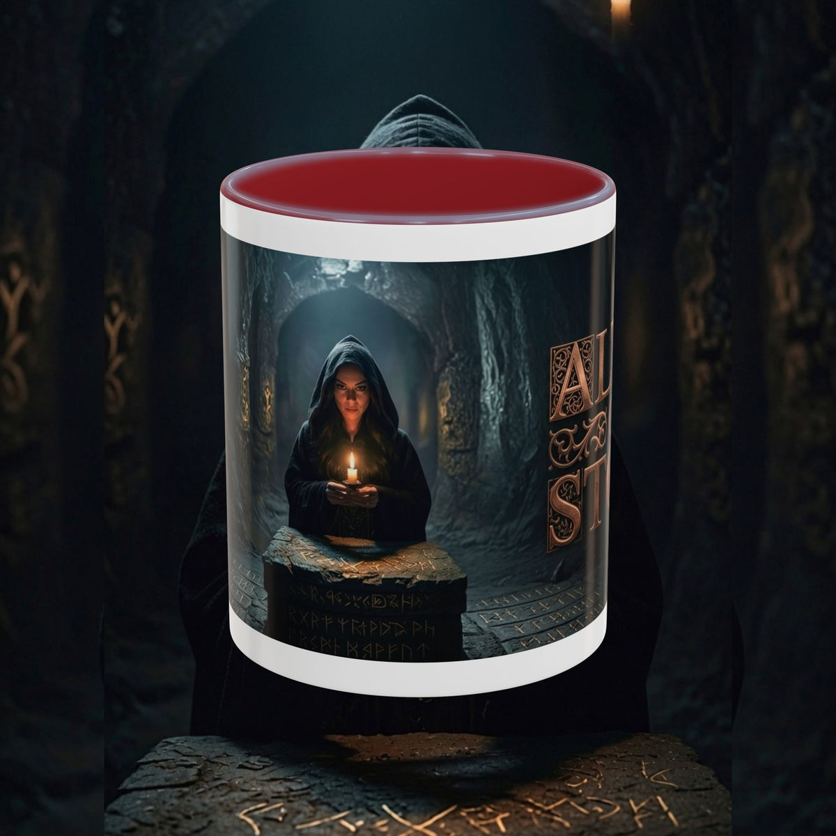 Altar aus Stein Gotische Kaffeetasse (11/15 oz)