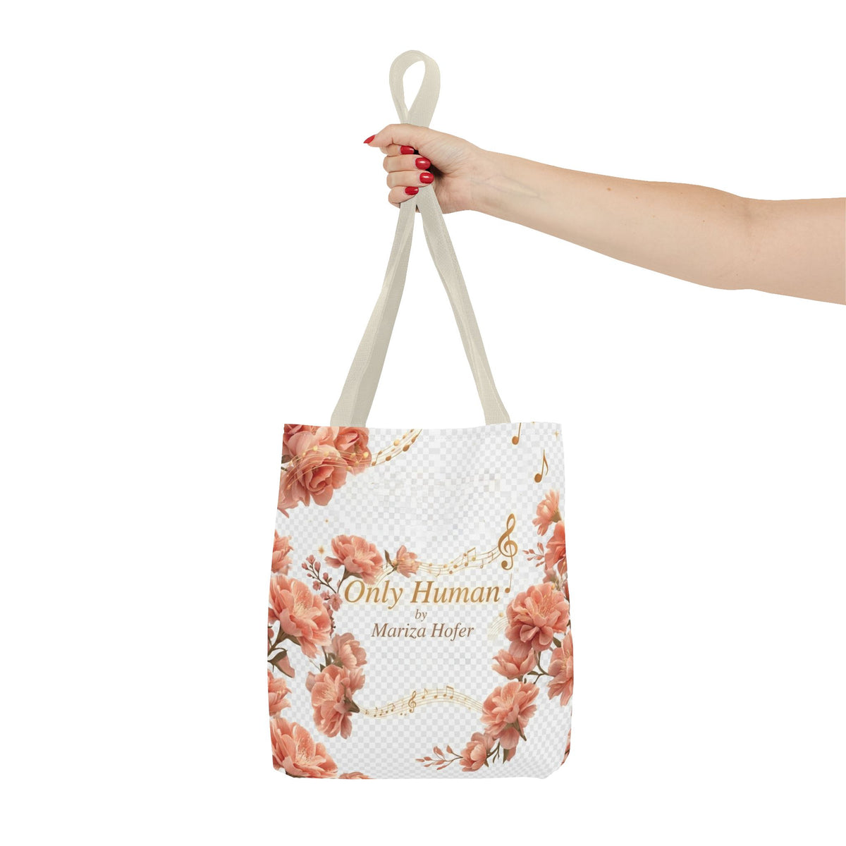 Only Human Mariza Hofer Floral Music Tote Bag
