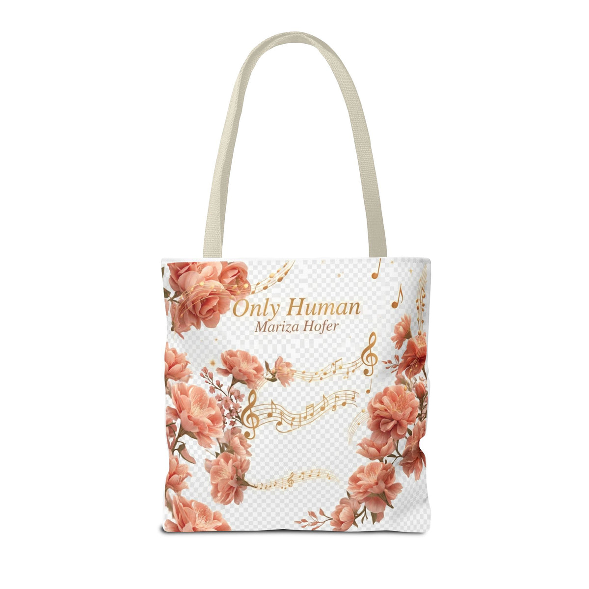 Only Human Mariza Hofer Floral Music Tote Bag