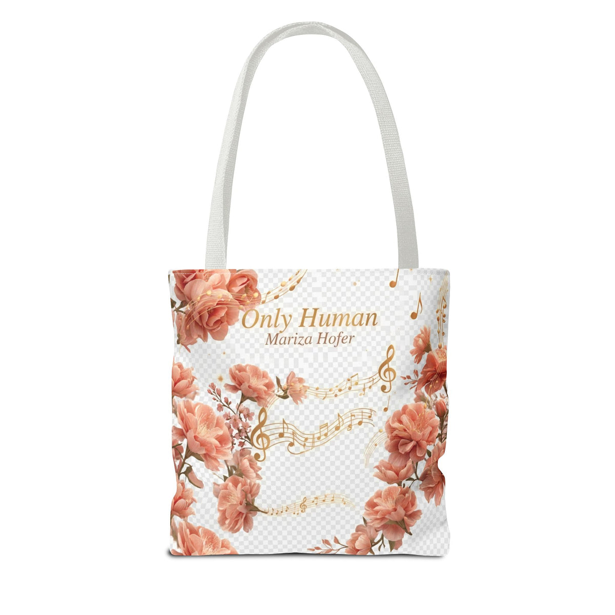 Only Human Mariza Hofer Floral Music Tote Bag