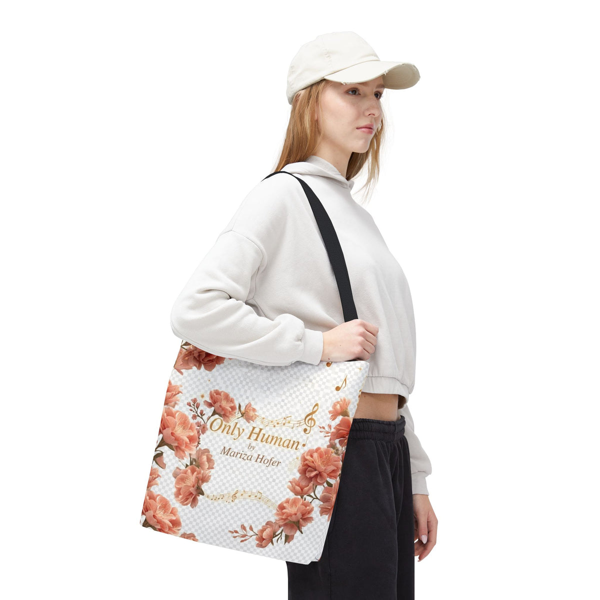 Only Human Mariza Hofer Floral Music Tote Bag