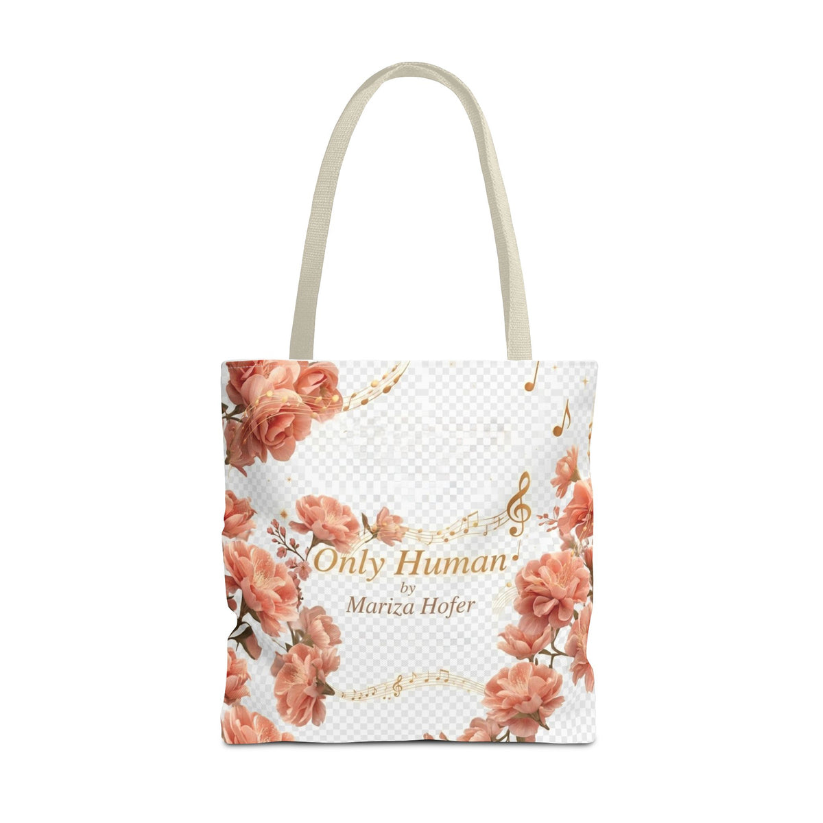 Only Human Mariza Hofer Floral Music Tote Bag