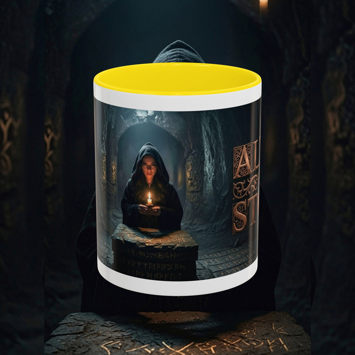 Altar aus Stein Gotische Kaffeetasse (11/15 oz)