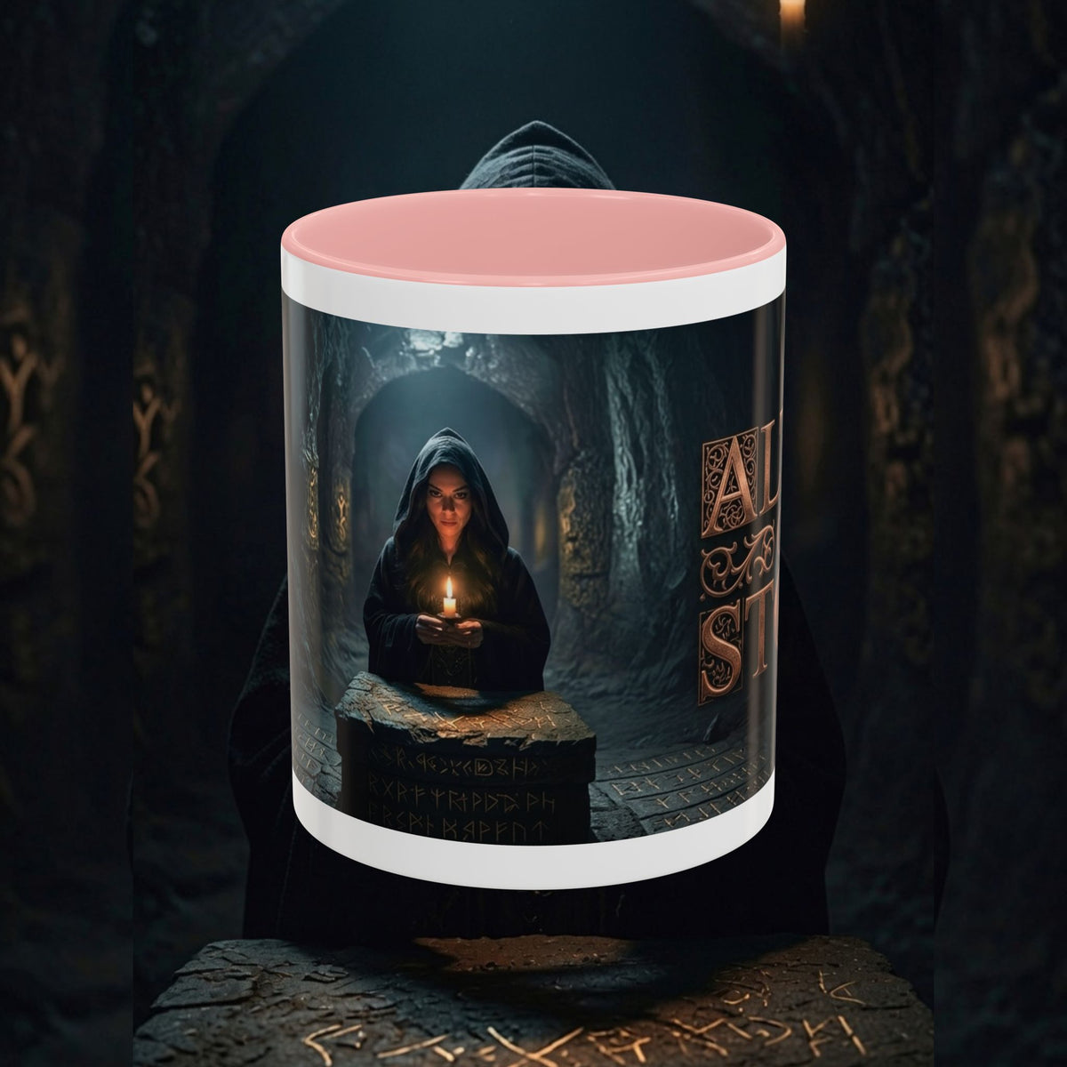 Altar aus Stein Gotische Kaffeetasse (11/15 oz)