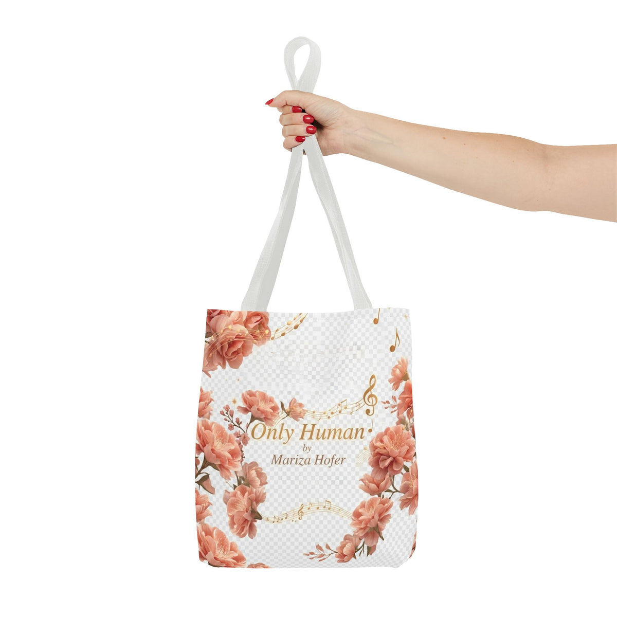 Only Human Mariza Hofer Floral Music Tote Bag