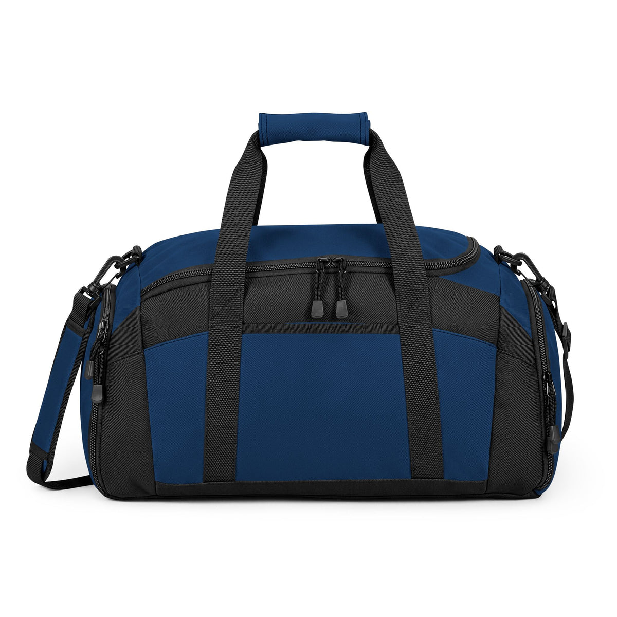 Embroidered Gold Monogram Gym Bag — Sparkle Initials Duffel