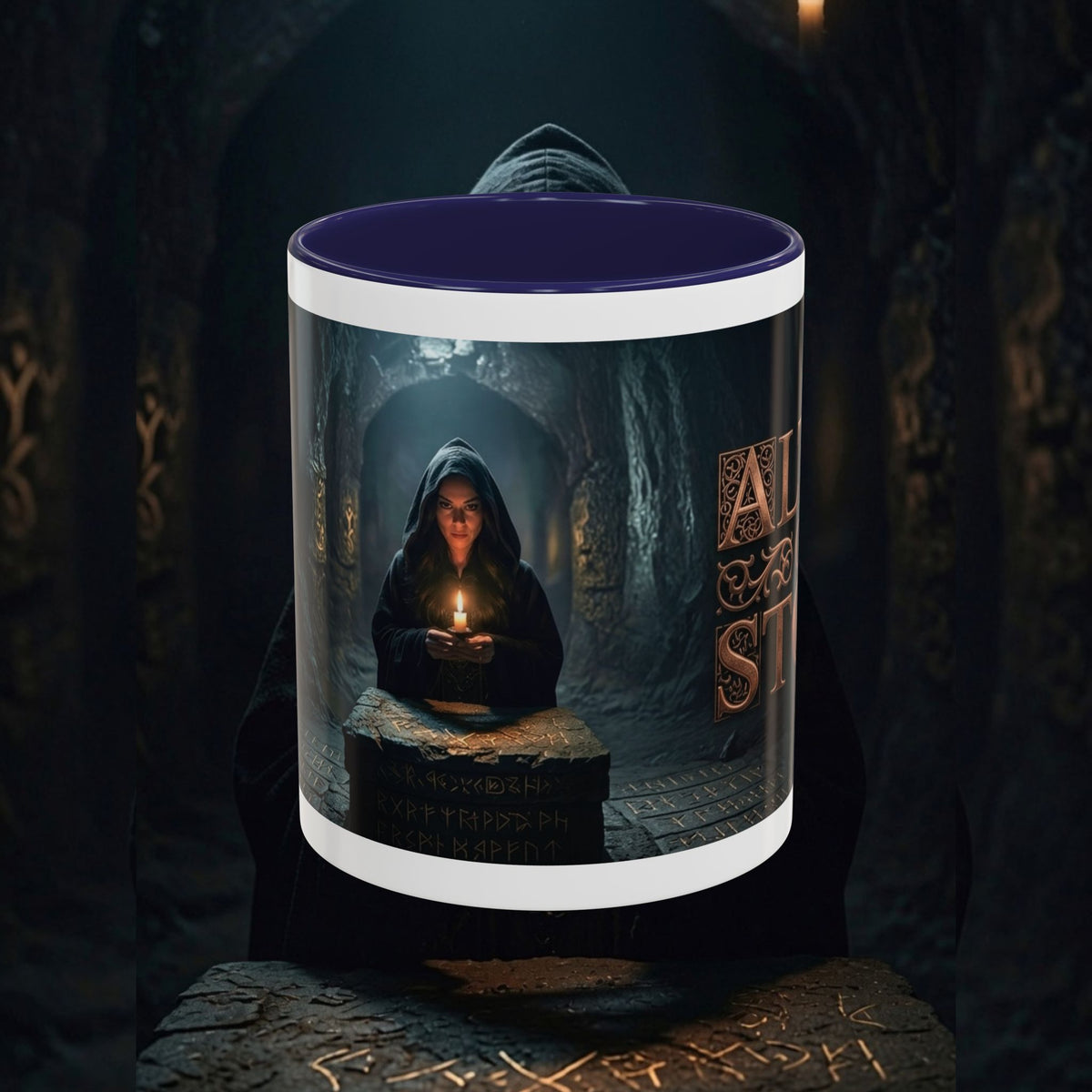 Altar aus Stein Gotische Kaffeetasse (11/15 oz)