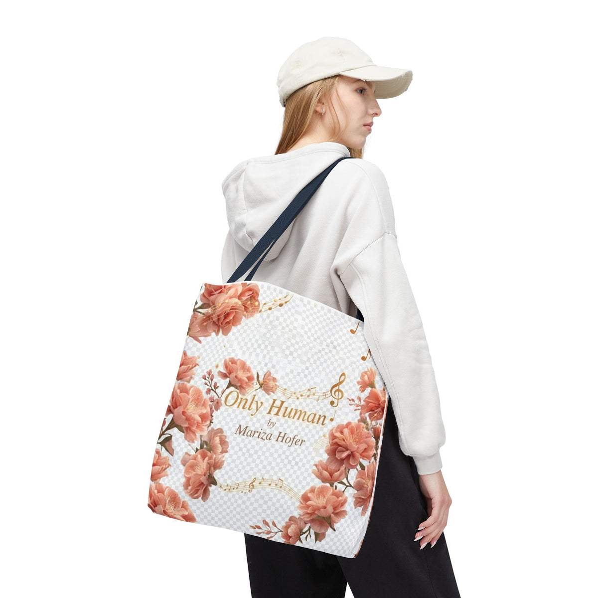 Only Human Mariza Hofer Floral Music Tote Bag