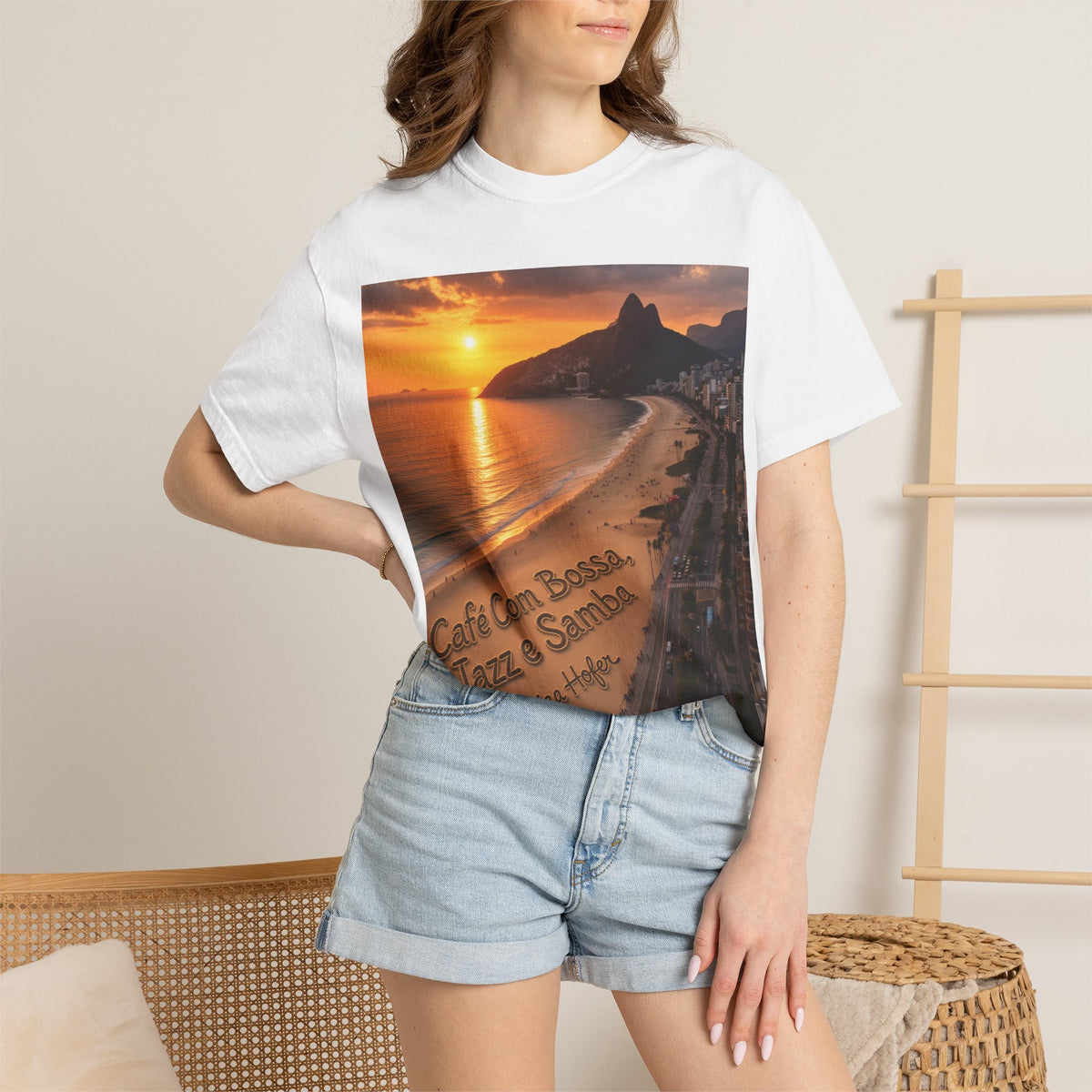 'Jazz & Samba' Vintage Rio Music Tee