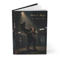 Sax Night Music & Magic - Hardcover Journal Notebook